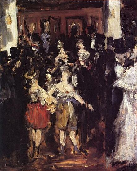 Edouard Manet Le bal de l'Opera oil painting picture